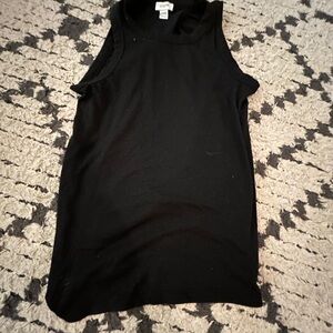 J crew black tank